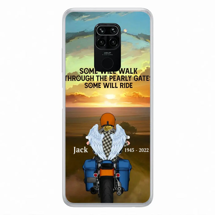 Custom Personalized Memorial Biker Phone Case - Memorial Gift Idea For Father's Day - Some Will Ride - Case For Oppo/Xiaomi/Huawei