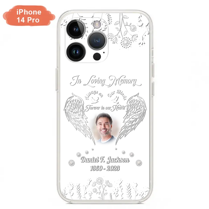 Custom Personalized Memorial Photo Phone Case - Memorial Gift Idea - In Loving Memory