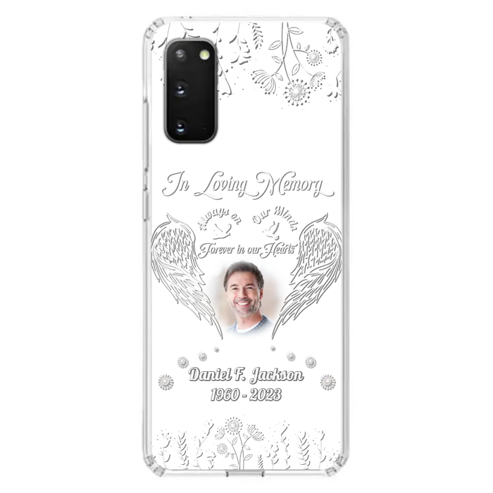 Custom Personalized Memorial Photo Phone Case - Memorial Gift Idea - In Loving Memory