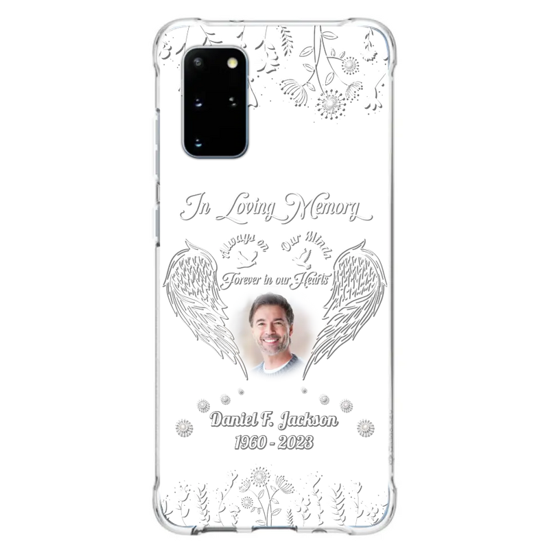 Personalized Memorial Photo Phone Case - Memorial Gift Idea - In Loving Memory
