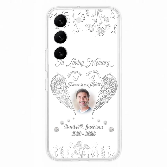 Custom Personalized Memorial Photo Phone Case - Memorial Gift Idea - In Loving Memory