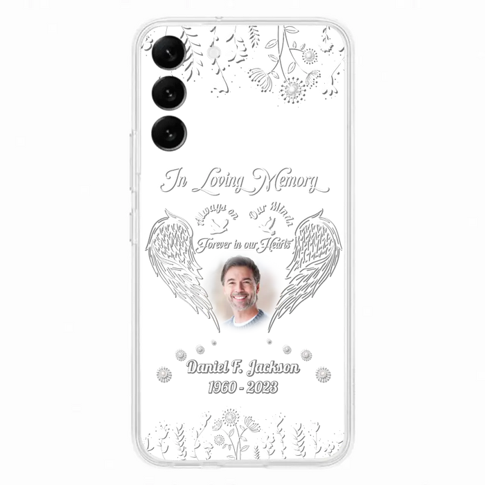 Custom Personalized Memorial Photo Phone Case - Memorial Gift Idea - In Loving Memory