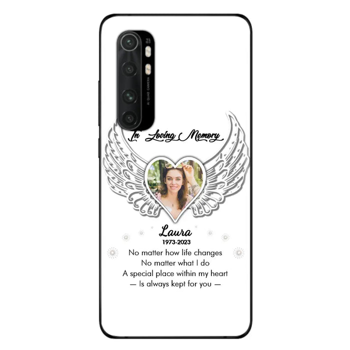 Custom Personalized In Loving Memory Phone Case - Upload Photo - Memorial Gift Idea - Case For Xiaomi/ Oppo/ Huawei - A Special Place Within My Heart Is Always Kept For You