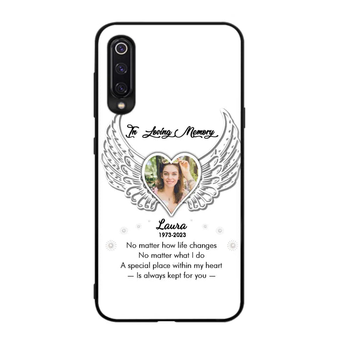 Custom Personalized In Loving Memory Phone Case - Upload Photo - Memorial Gift Idea - Case For Xiaomi/ Oppo/ Huawei - A Special Place Within My Heart Is Always Kept For You