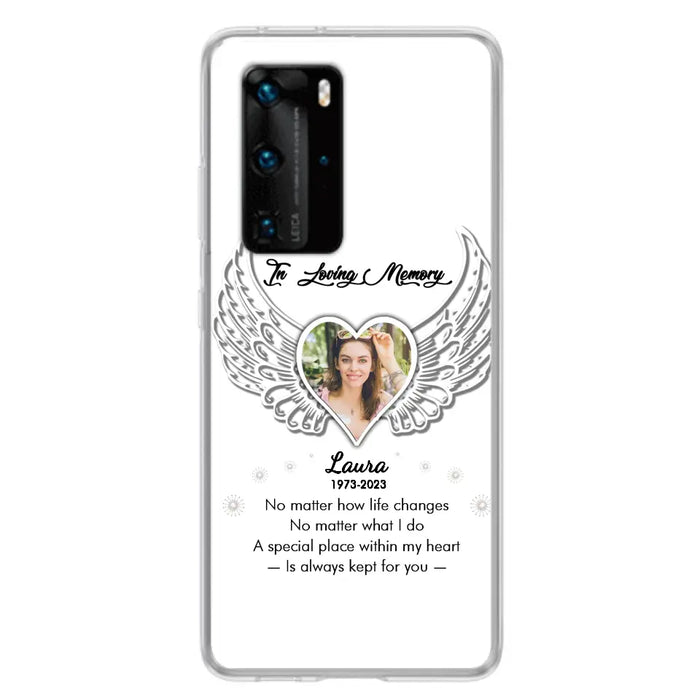 Custom Personalized In Loving Memory Phone Case - Upload Photo - Memorial Gift Idea - Case For Xiaomi/ Oppo/ Huawei - A Special Place Within My Heart Is Always Kept For You