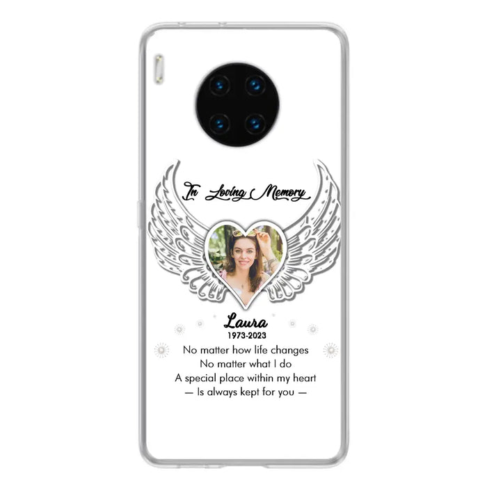 Custom Personalized In Loving Memory Phone Case - Upload Photo - Memorial Gift Idea - Case For Xiaomi/ Oppo/ Huawei - A Special Place Within My Heart Is Always Kept For You