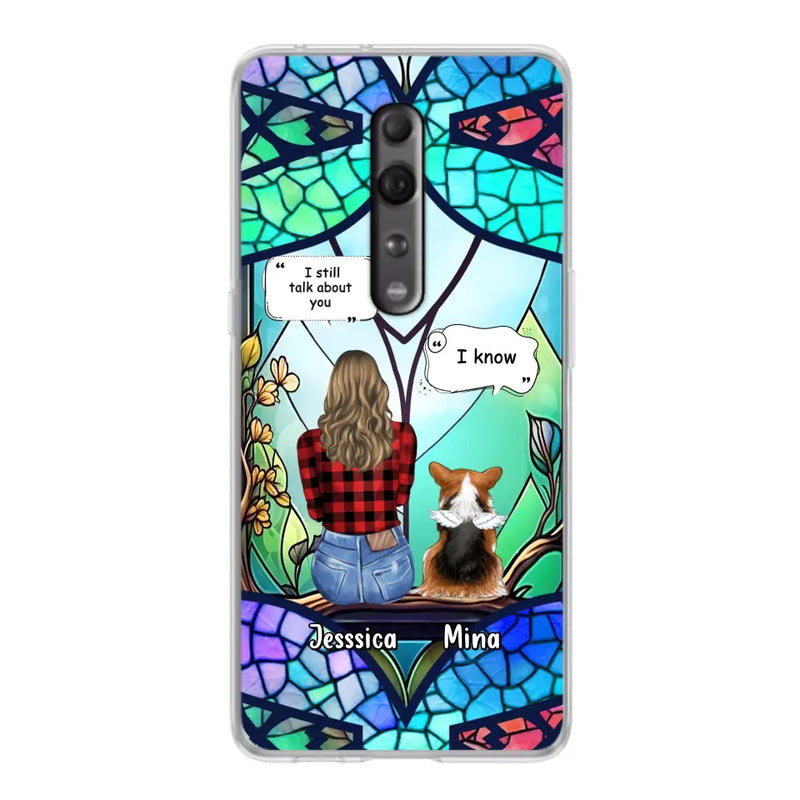 Custom Personalized Memorial Pet Phone Case - Memorial Gift Idea For Dog/ Cat/ Rabbits Owners - Up to 3 Dogs/ Cats/ Rabbits - Case For Xiaomi/ Oppo/ Huawei