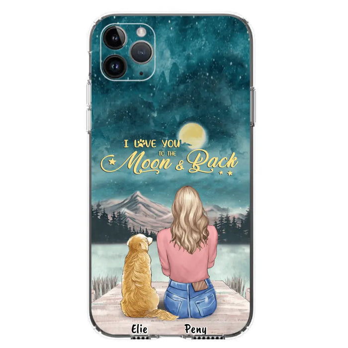 Personalized Pet Mom Phone Case - up to 4 Pets - FD19NO