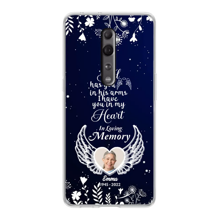 Personalized Memorial Phone Case - Memorial Gift Idea For Family - I Have You In My Heart - Case For Oppo/Xiaomi/Huawei