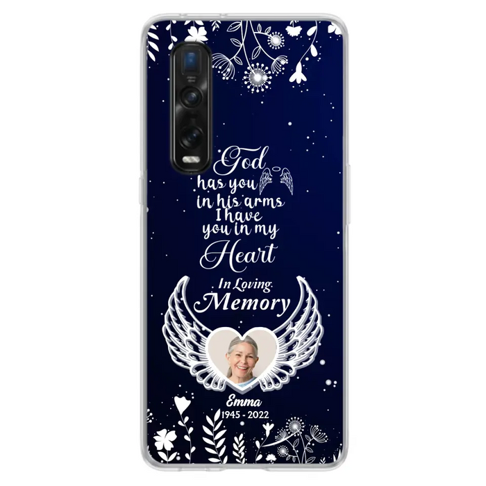 Personalized Memorial Phone Case - Memorial Gift Idea For Family - I Have You In My Heart - Case For Oppo/Xiaomi/Huawei