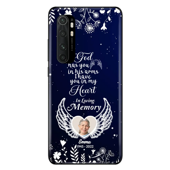 Personalized Memorial Phone Case - Memorial Gift Idea For Family - I Have You In My Heart - Case For Oppo/Xiaomi/Huawei