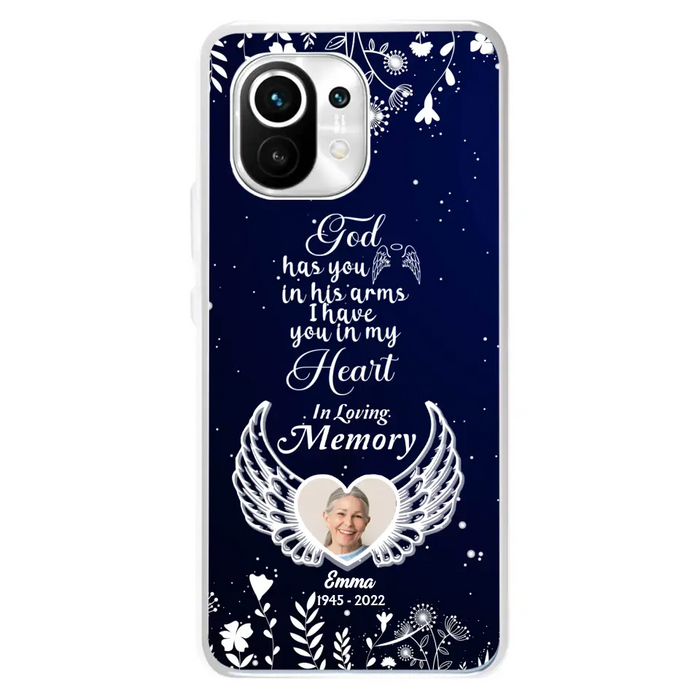 Personalized Memorial Phone Case - Memorial Gift Idea For Family - I Have You In My Heart - Case For Oppo/Xiaomi/Huawei