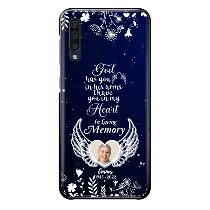 Personalized Memorial Phone Case - Memorial Gift Idea For Family - I Have You In My Heart - Case For iPhone/Samsung