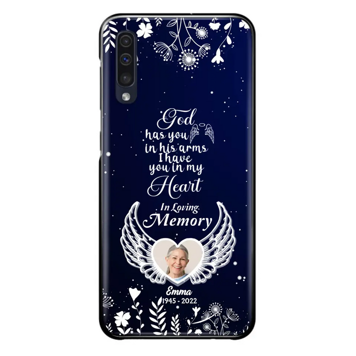 Personalized Memorial Phone Case - Memorial Gift Idea For Family - I Have You In My Heart - Case For iPhone/Samsung