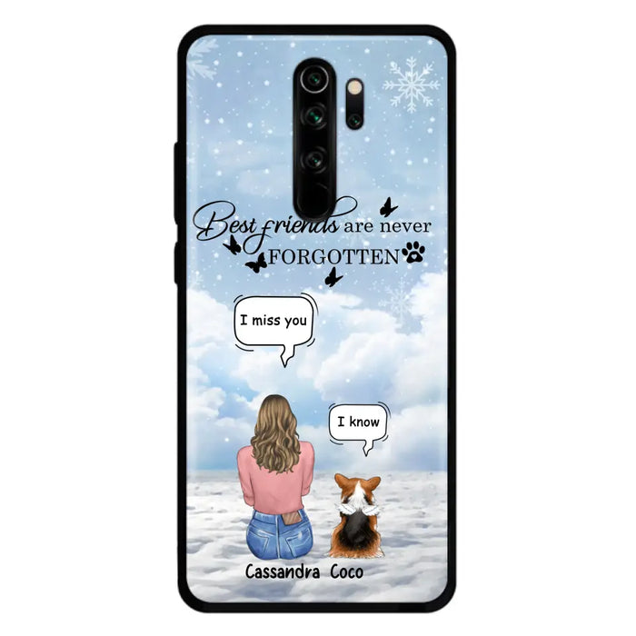 Personalized Memorial Pet Phone Case - Upto 3 Pets - Memorial Gift Idea For Dog/Cat/Rabbits Owners - I Miss You - Case For Oppo/Xiaomi/Huawei