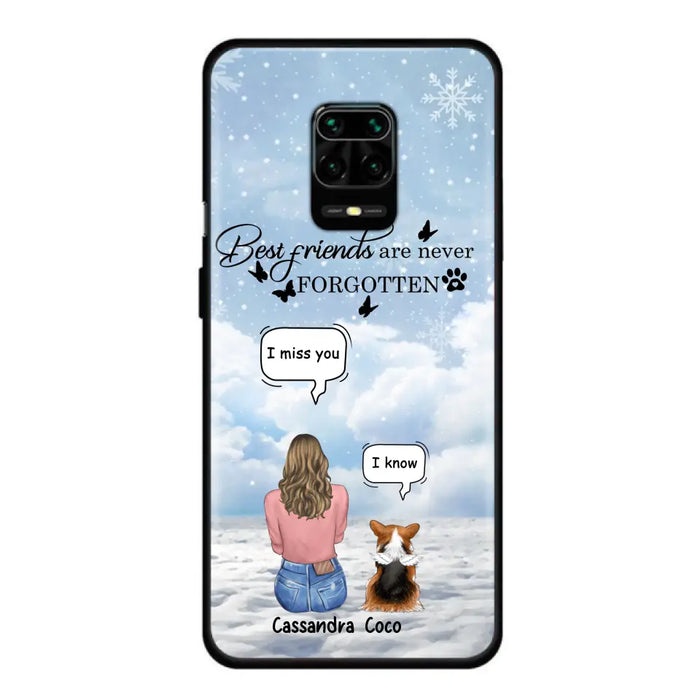 Personalized Memorial Pet Phone Case - Upto 3 Pets - Memorial Gift Idea For Dog/Cat/Rabbits Owners - I Miss You - Case For Oppo/Xiaomi/Huawei