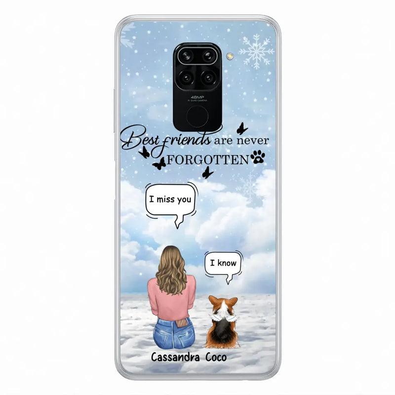 Personalized Memorial Pet Phone Case - Up to 3 Pets - Memorial Gift Idea For Dog/Cat/Rabbits Owners - I Miss You - Case For Oppo/Xiaomi/Huawei