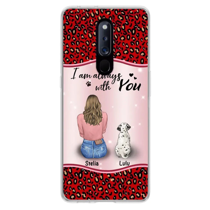 Personalized Dog Mom Phone Case - Upto 4 Dogs -Gift Idea For Dog Owners - I Am Always With You - Case For Oppo/Xiaomi/Huawei