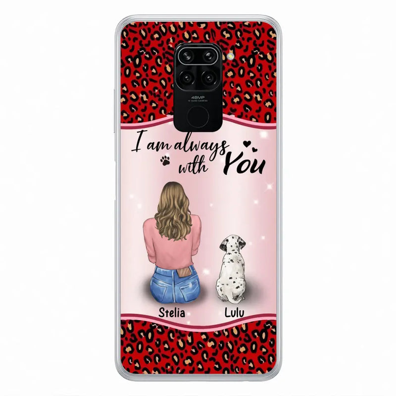 Personalized Dog Mom Phone Case - Up to 4 Dogs -Gift Idea For Dog Owners - I Am Always With You - Case For Oppo/Xiaomi/Huawei