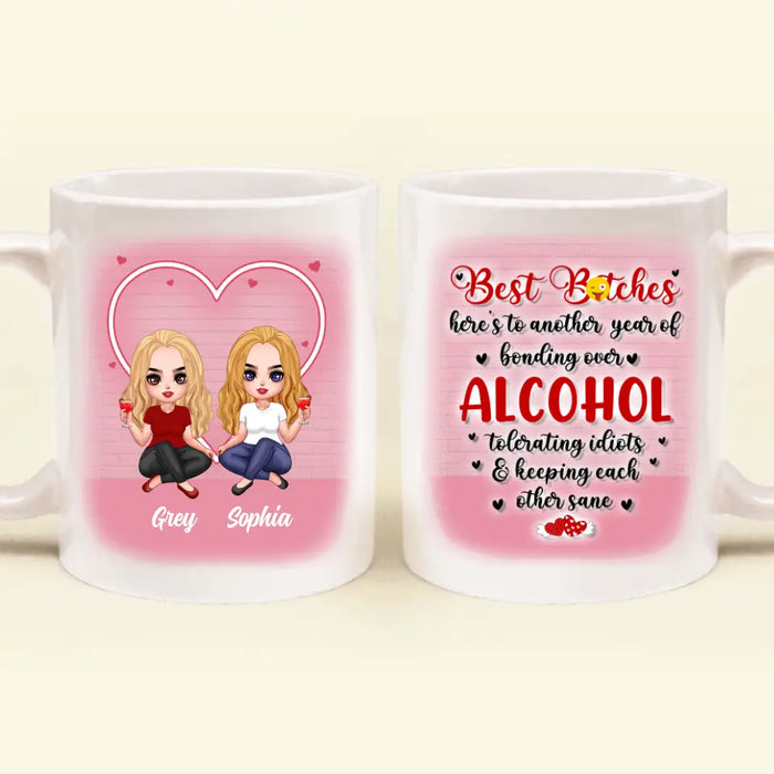 Custom Personalized Friends Mug - Best Gift For Friends