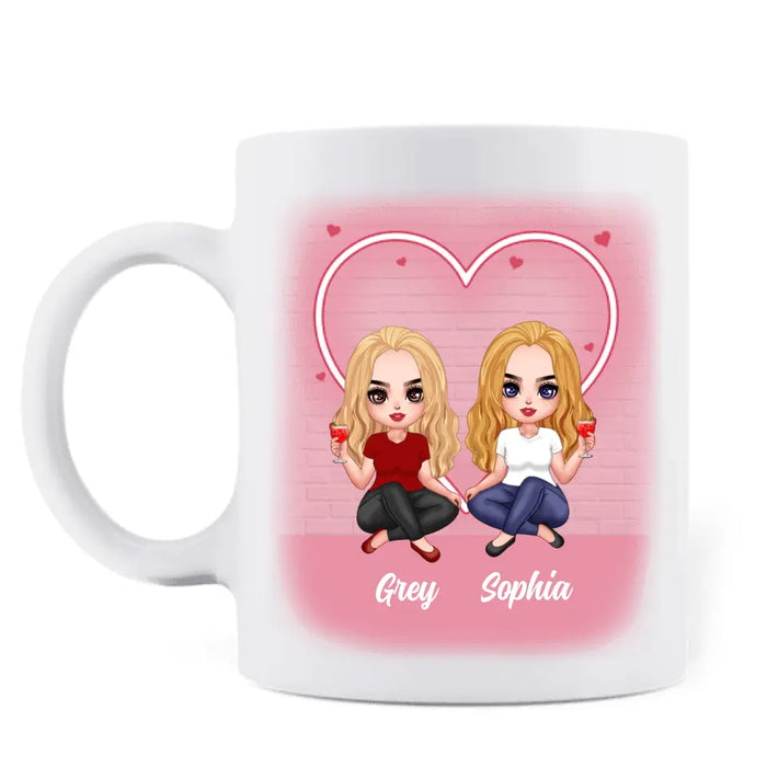 Custom Personalized Friends Mug - Best Gift For Friends