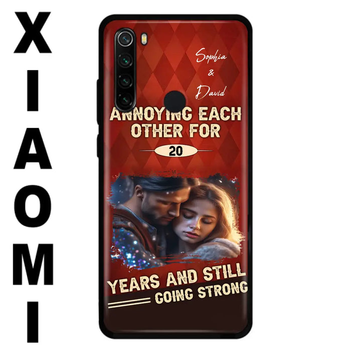 Personalized Couple Photo Phone Case - Gift Idea For Couple - Annoying Each Other For 20 Years And Still Going Strong - Case For Oppo/Xiaomi/Huawei