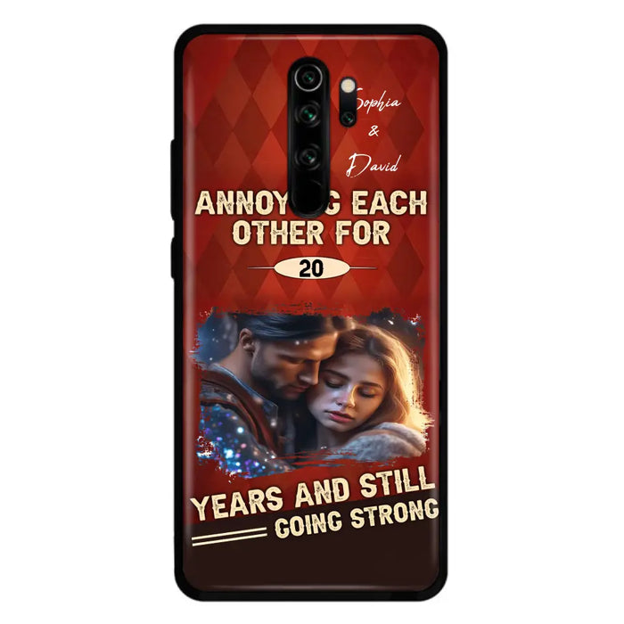 Personalized Couple Photo Phone Case - Gift Idea For Couple - Annoying Each Other For 20 Years And Still Going Strong - Case For Oppo/Xiaomi/Huawei