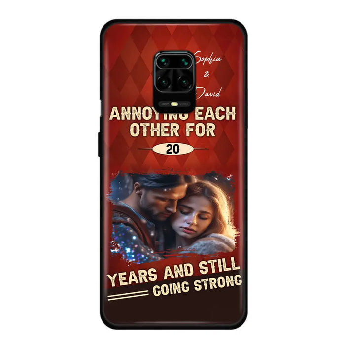 Personalized Couple Photo Phone Case - Gift Idea For Couple - Annoying Each Other For 20 Years And Still Going Strong - Case For Oppo/Xiaomi/Huawei