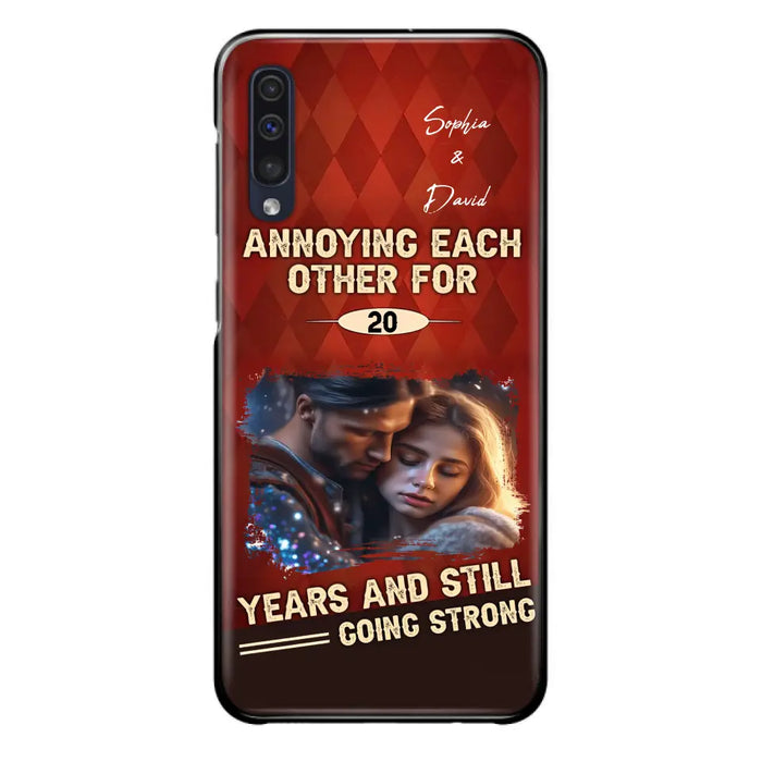 Personalized Couple Photo Phone Case - Gift Idea For Couple - Annoying Each Other For 20 Years And Still Going Strong - Case For iPhone/Samsung