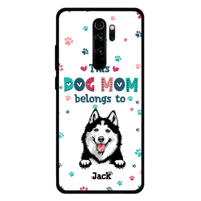 Custom Personalized Dog Phone Case For Oppo/Xiaomi/Huawei - Gift Idea For Dog Lover - Up to 6 Dogs - This Dog Mom Belongs To