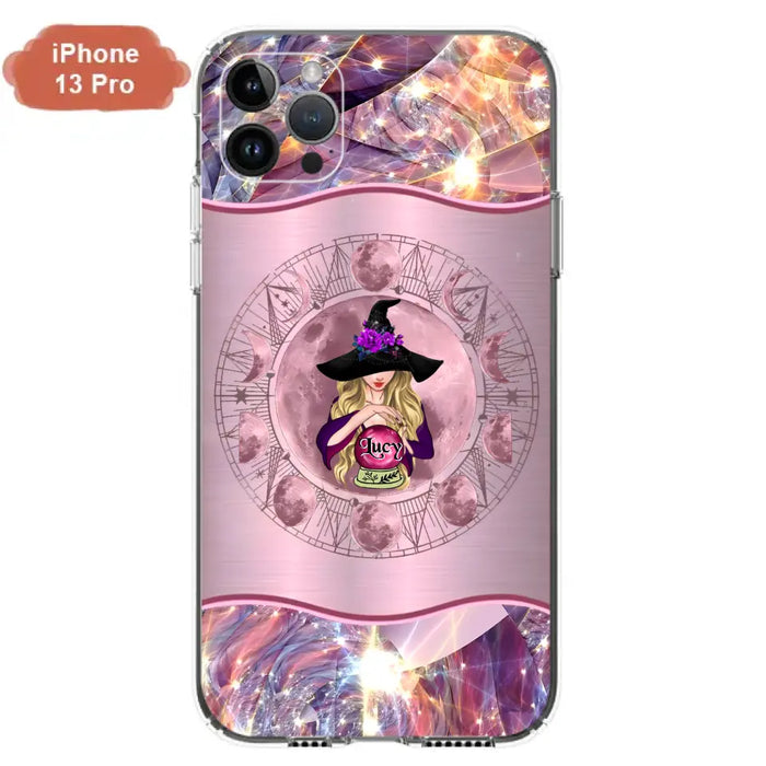 Personalized Witch Phone Case - Halloween Gift Idea For Witch Lovers - Case For iPhone/Samsung