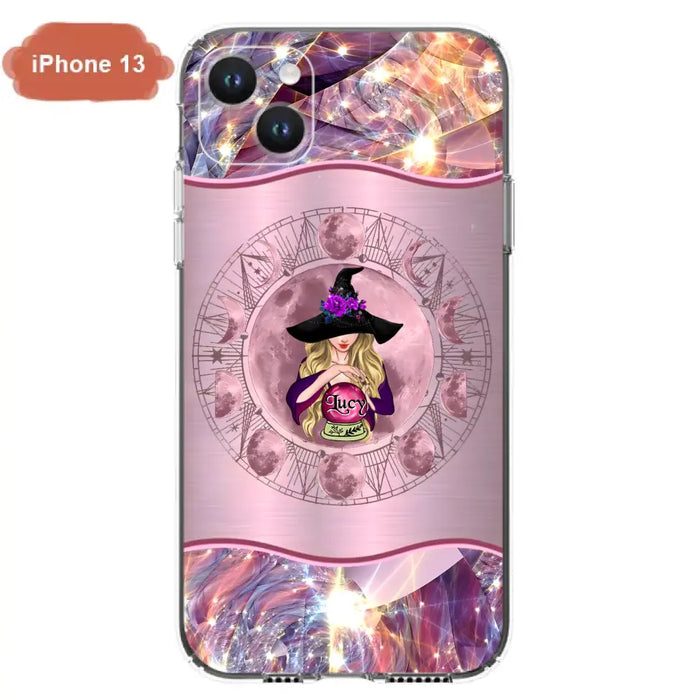 Personalized Witch Phone Case - Halloween Gift Idea For Witch Lovers - Case For iPhone/Samsung