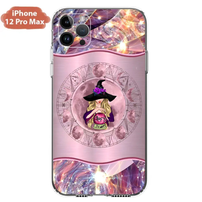 Personalized Witch Phone Case - Halloween Gift Idea For Witch Lovers - Case For iPhone/Samsung