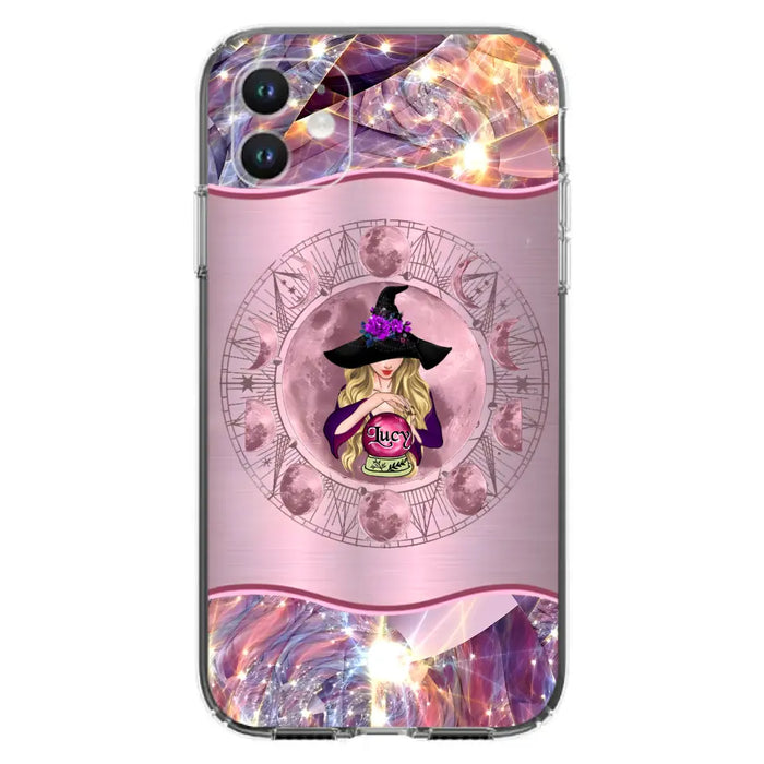 Personalized Witch Phone Case - Halloween Gift Idea For Witch Lovers - Case For iPhone/Samsung