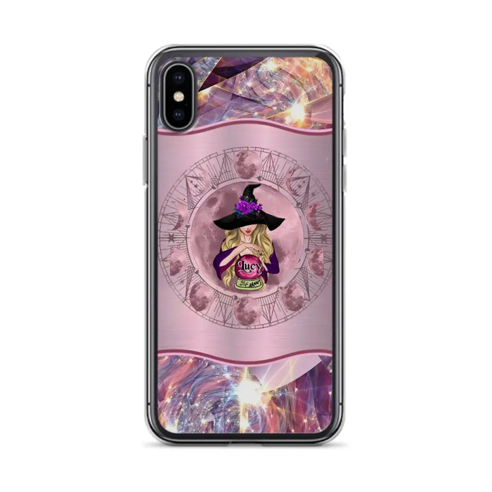 Personalized Witch Phone Case - Halloween Gift Idea For Witch Lovers - Case For iPhone/Samsung