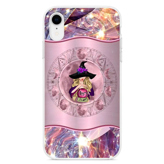 Personalized Witch Phone Case - Halloween Gift Idea For Witch Lovers - Case For iPhone/Samsung