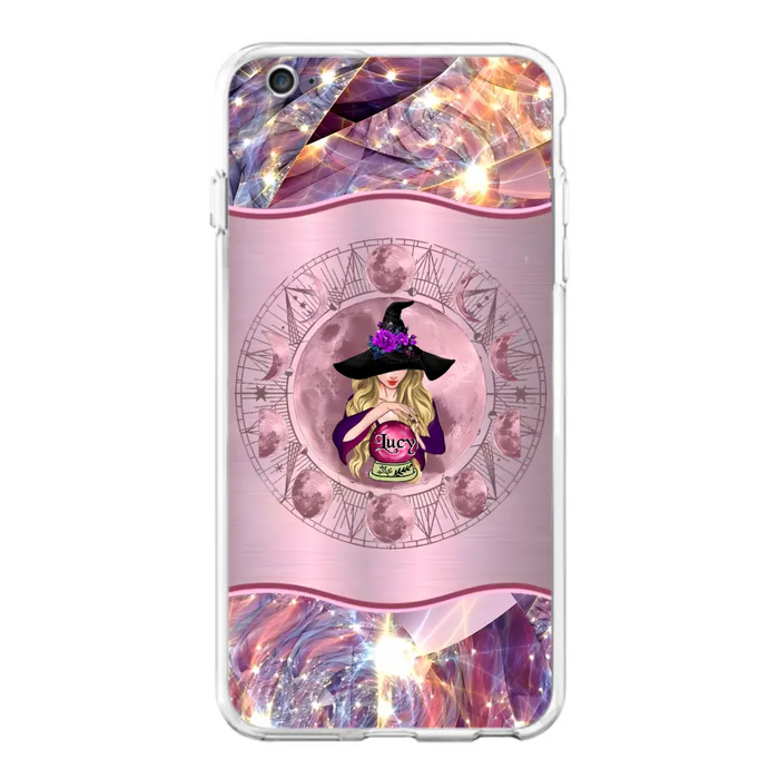 Personalized Witch Phone Case - Halloween Gift Idea For Witch Lovers - Case For iPhone/Samsung