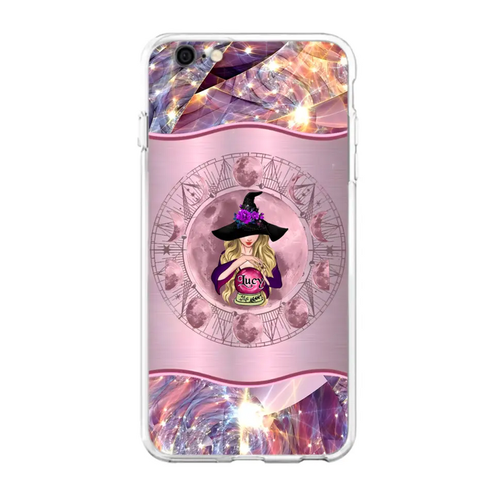 Personalized Witch Phone Case - Halloween Gift Idea For Witch Lovers - Case For iPhone/Samsung