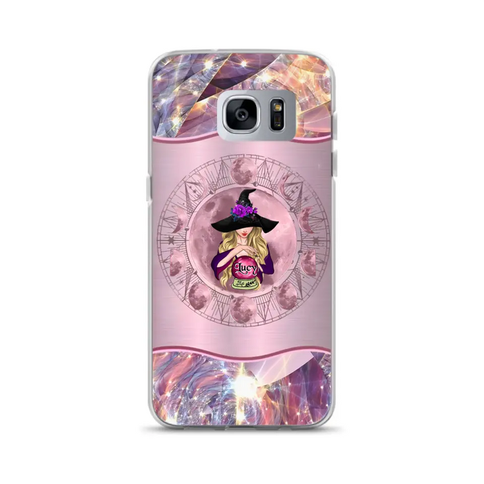 Personalized Witch Phone Case - Halloween Gift Idea For Witch Lovers - Case For iPhone/Samsung