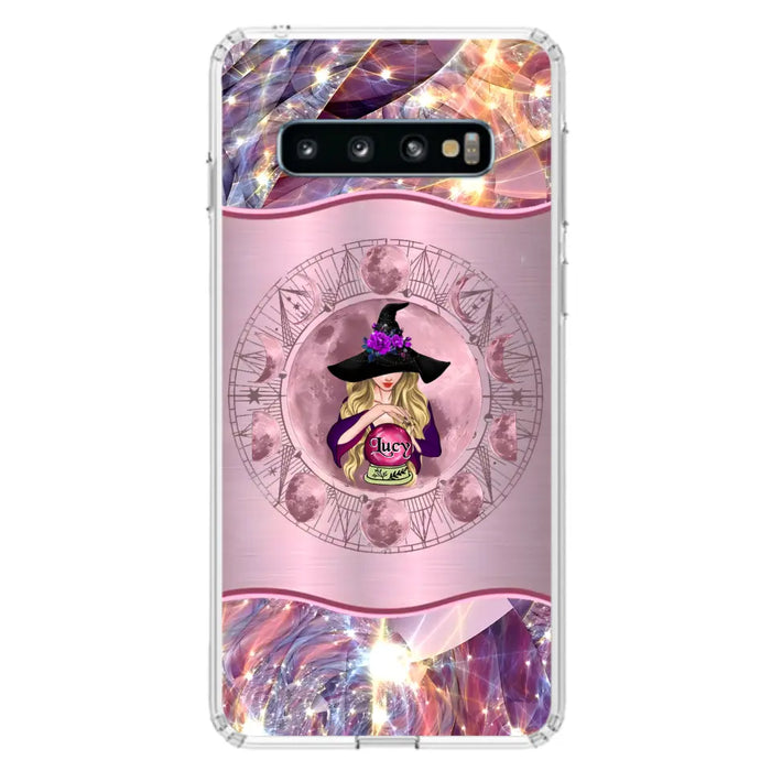 Personalized Witch Phone Case - Halloween Gift Idea For Witch Lovers - Case For iPhone/Samsung