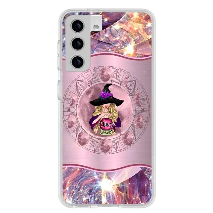 Personalized Witch Phone Case - Halloween Gift Idea For Witch Lovers - Case For iPhone/Samsung