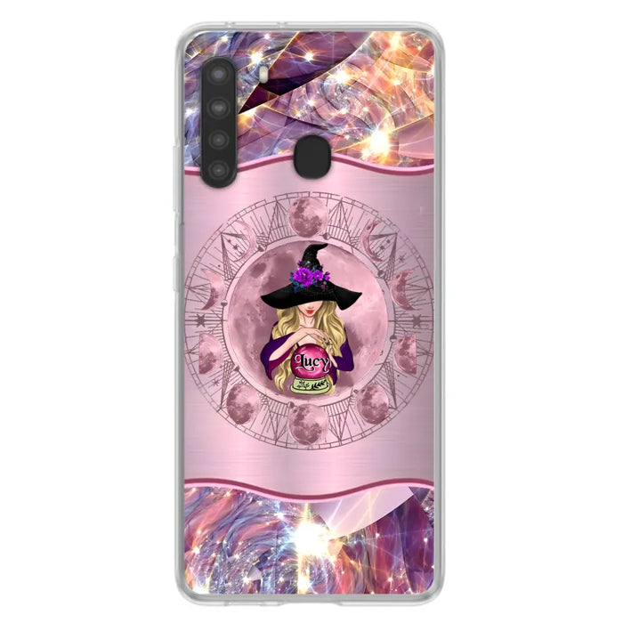 Personalized Witch Phone Case - Halloween Gift Idea For Witch Lovers - Case For iPhone/Samsung