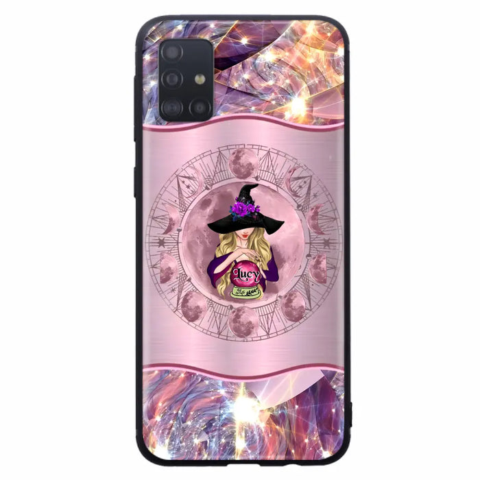 Personalized Witch Phone Case - Halloween Gift Idea For Witch Lovers - Case For iPhone/Samsung