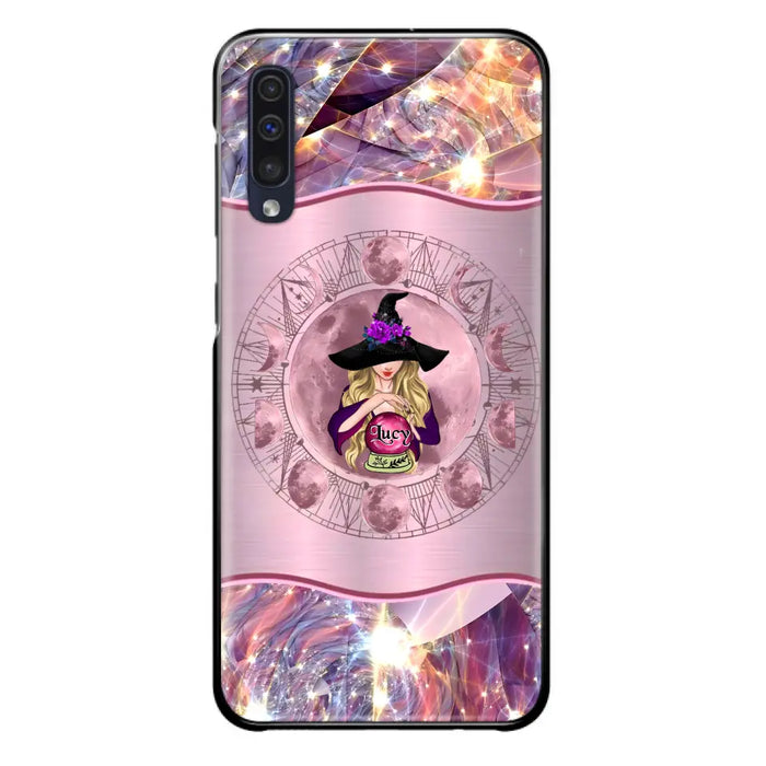 Personalized Witch Phone Case - Halloween Gift Idea For Witch Lovers - Case For iPhone/Samsung