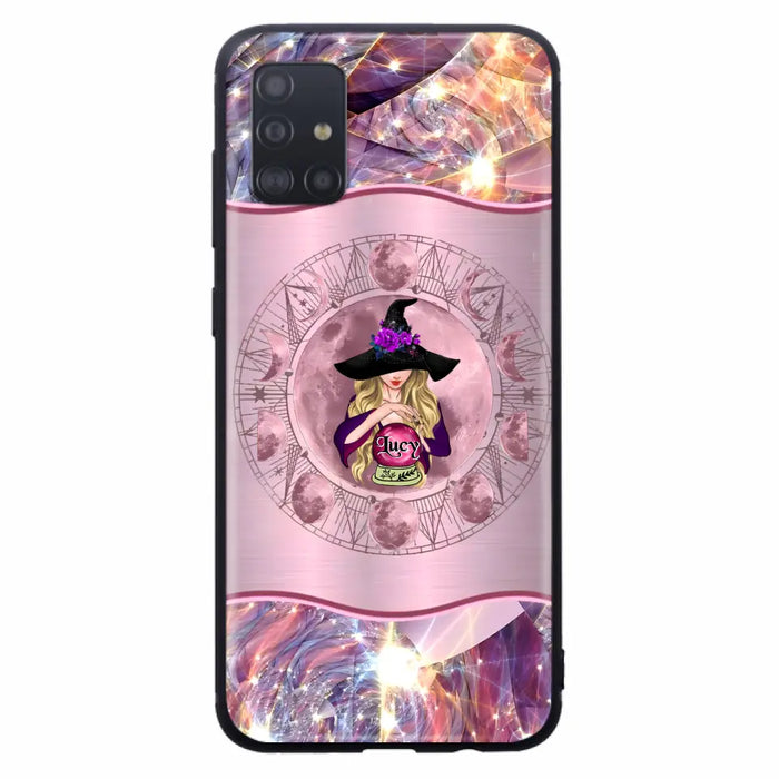 Personalized Witch Phone Case - Halloween Gift Idea For Witch Lovers - Case For iPhone/Samsung