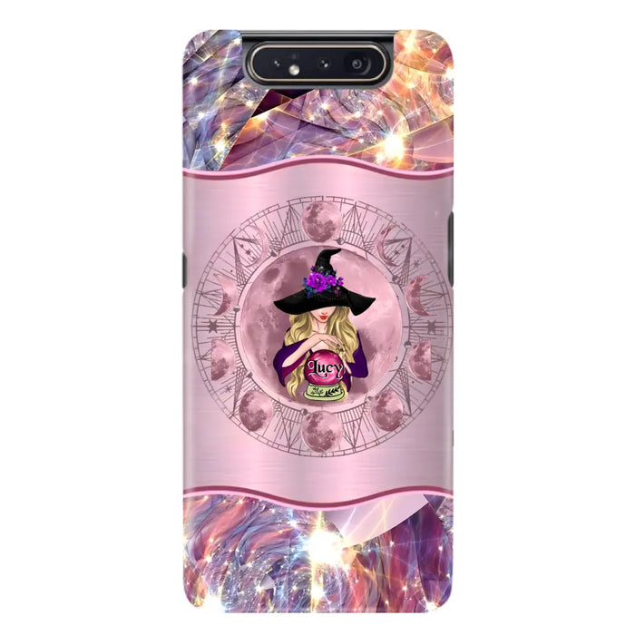 Personalized Witch Phone Case - Halloween Gift Idea For Witch Lovers - Case For iPhone/Samsung