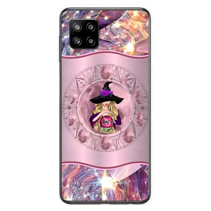 Personalized Witch Phone Case - Halloween Gift Idea For Witch Lovers - Case For iPhone/Samsung