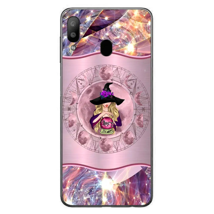 Personalized Witch Phone Case - Halloween Gift Idea For Witch Lovers - Case For iPhone/Samsung