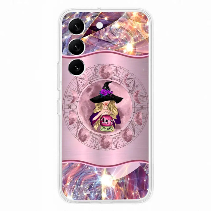 Personalized Witch Phone Case - Halloween Gift Idea For Witch Lovers - Case For iPhone/Samsung