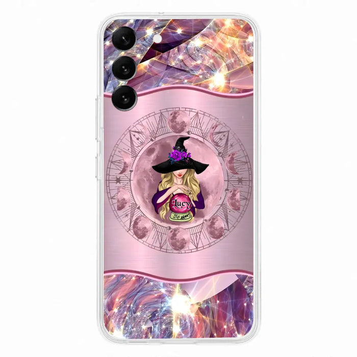 Personalized Witch Phone Case - Halloween Gift Idea For Witch Lovers - Case For iPhone/Samsung